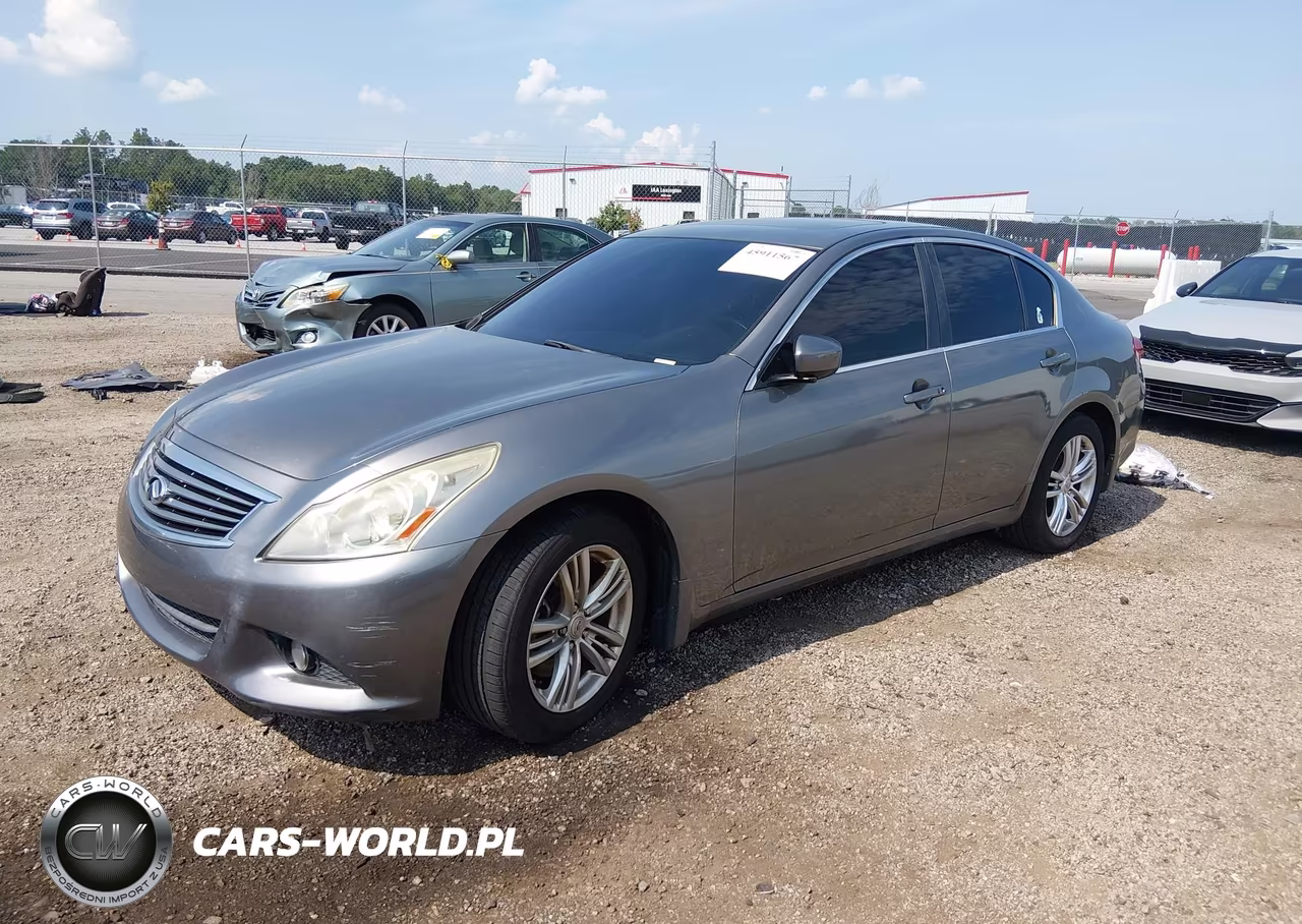 2013 Infiniti G37X VIN:JN1CV6AR4DM767608 - 2