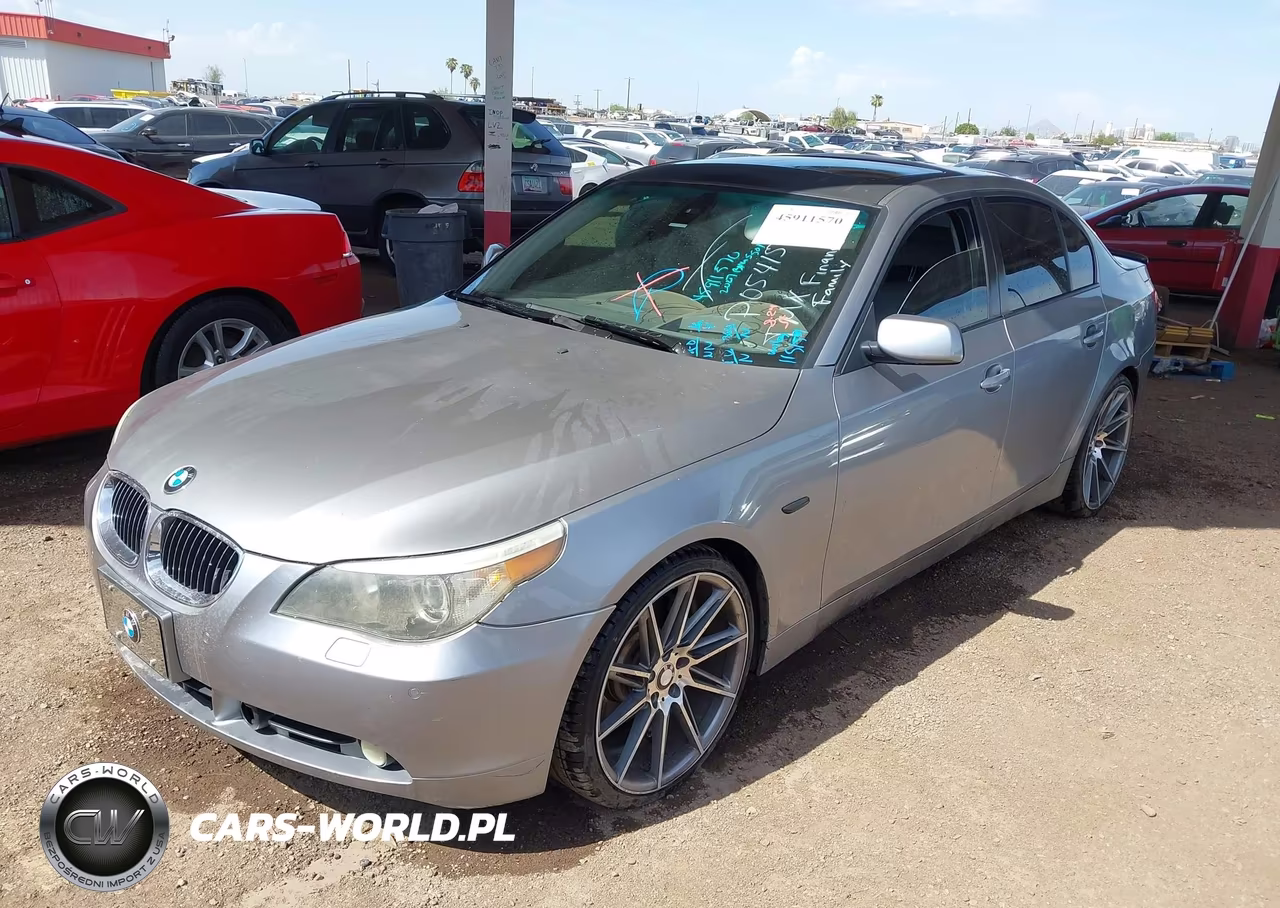 2007 BMW 550I VIN:WBANB535X7CP05415 - 2