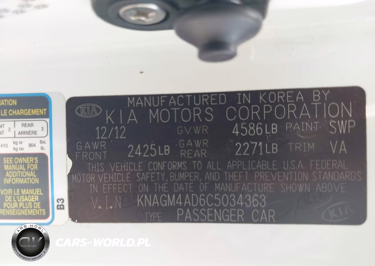 2012 Kia Optima Hybrid Ex VIN:KNAGM4AD6C5034363 - 9