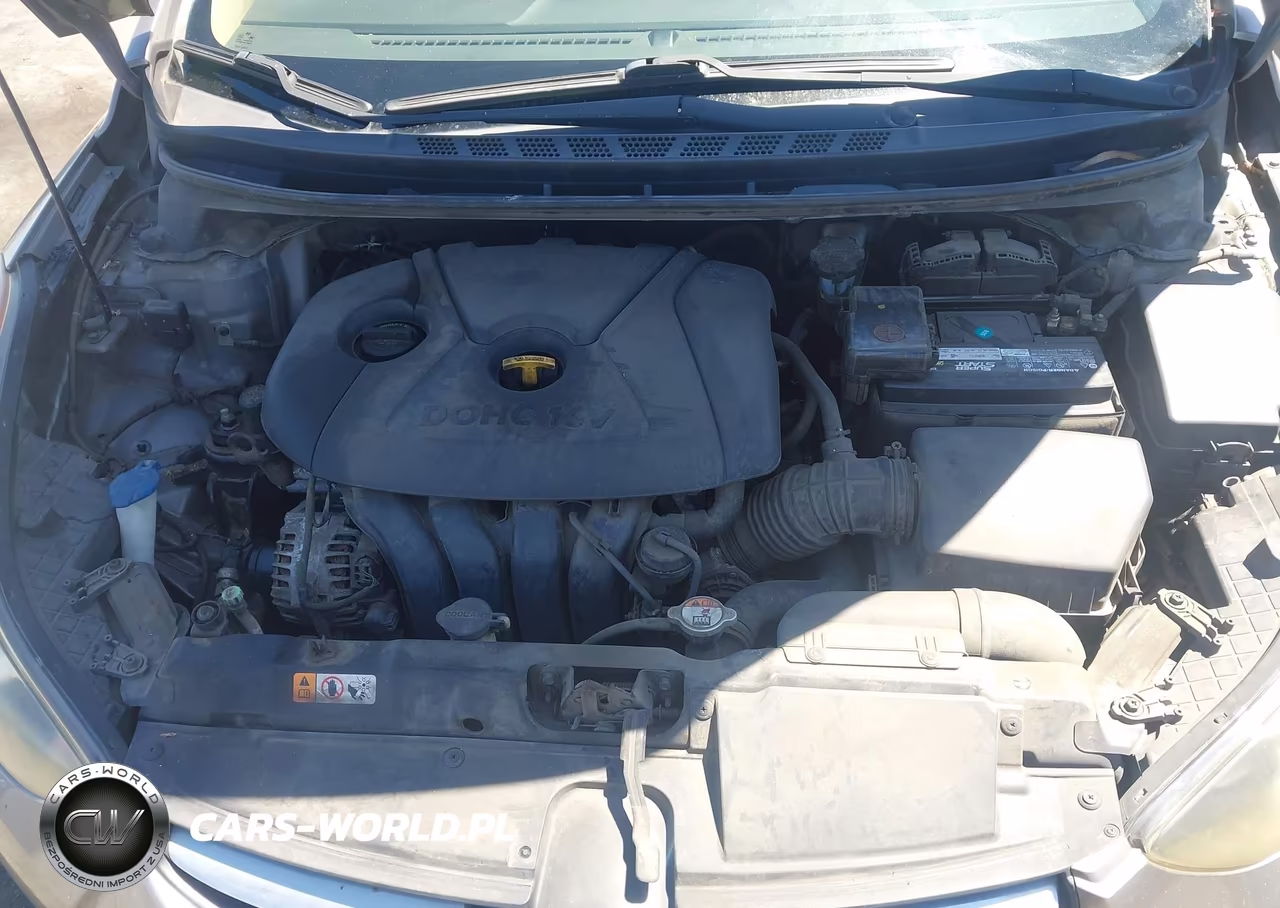 2013 Hyundai Elantra Gls VIN:5NPDH4AEXDH254481 - 10