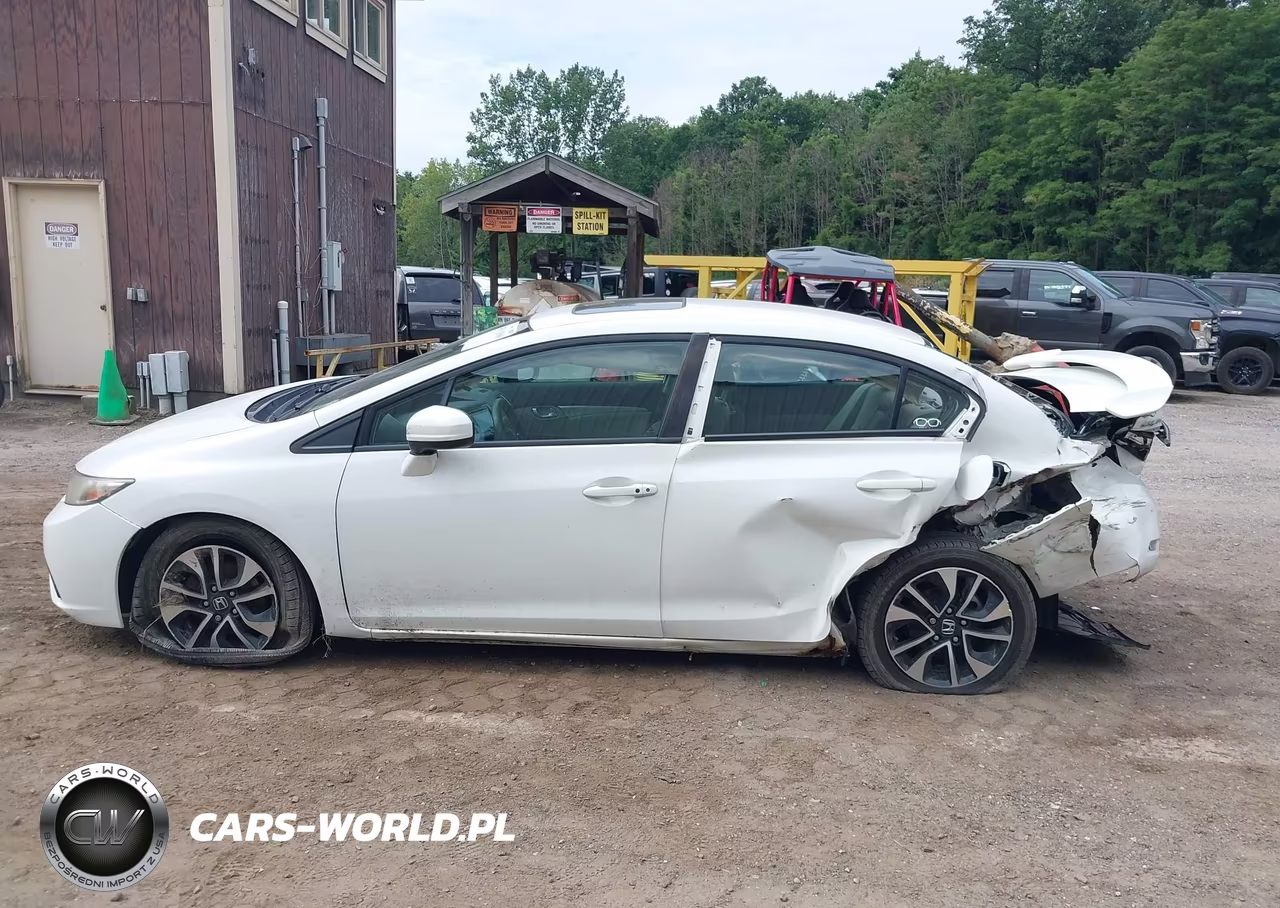 2014 Honda Civic Ex VIN:2HGFB2F83EH520856 - 14