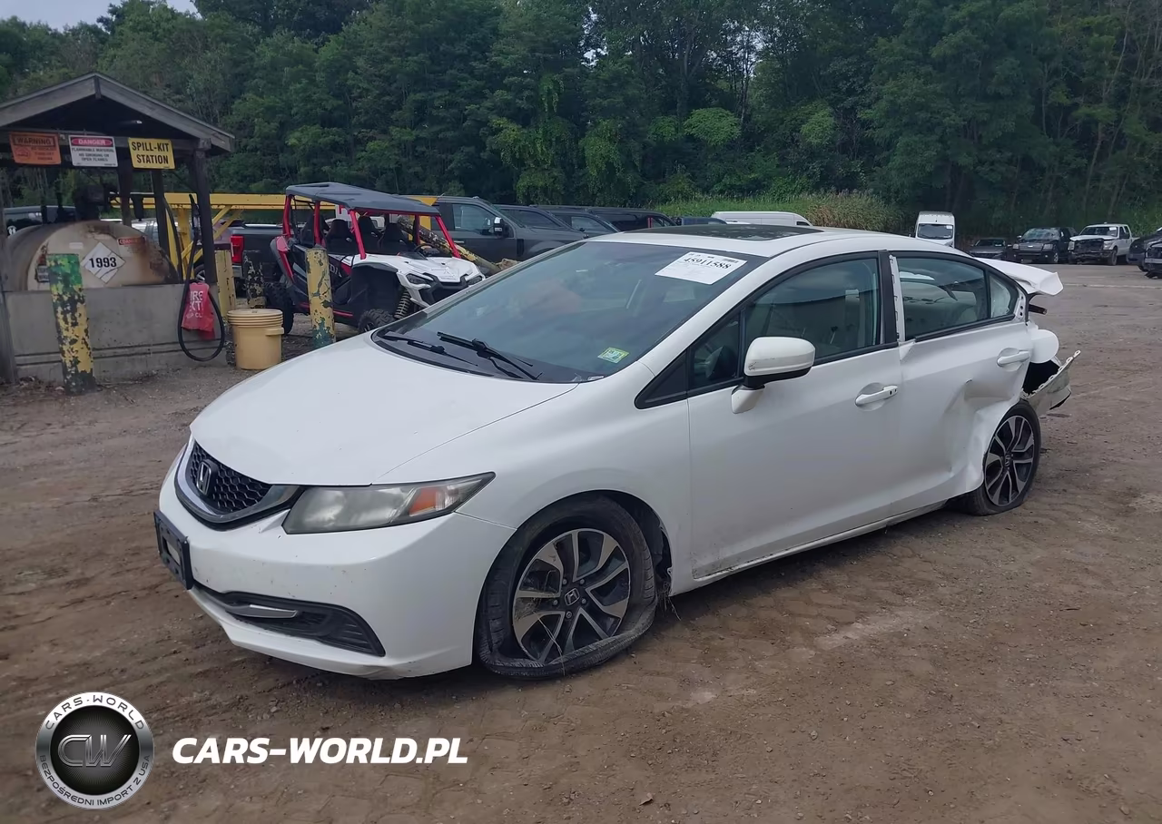 2014 Honda Civic Ex VIN:2HGFB2F83EH520856 - 2