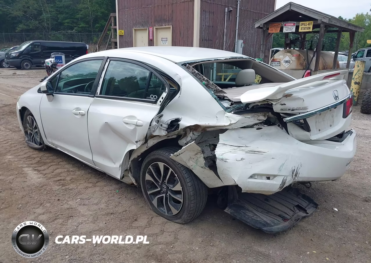 2014 Honda Civic Ex VIN:2HGFB2F83EH520856 - 3