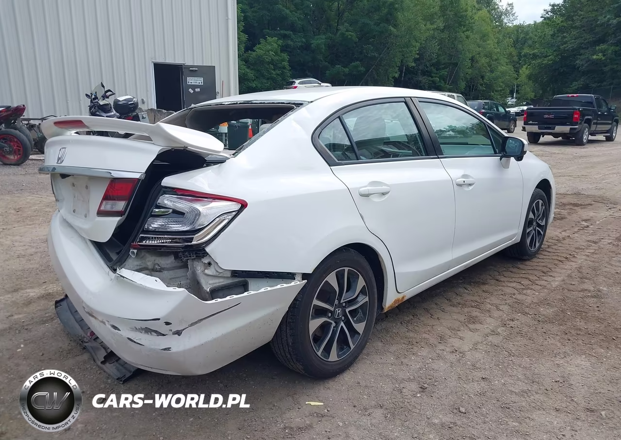 2014 Honda Civic Ex VIN:2HGFB2F83EH520856 - 4