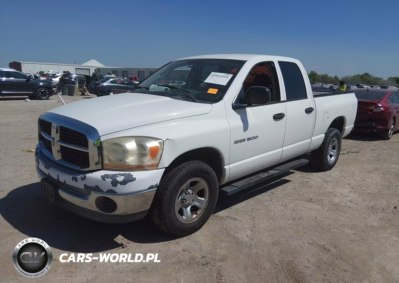 2006 Dodge Ram 1500 Slt VIN:1D7HA18N96J247399 - 2