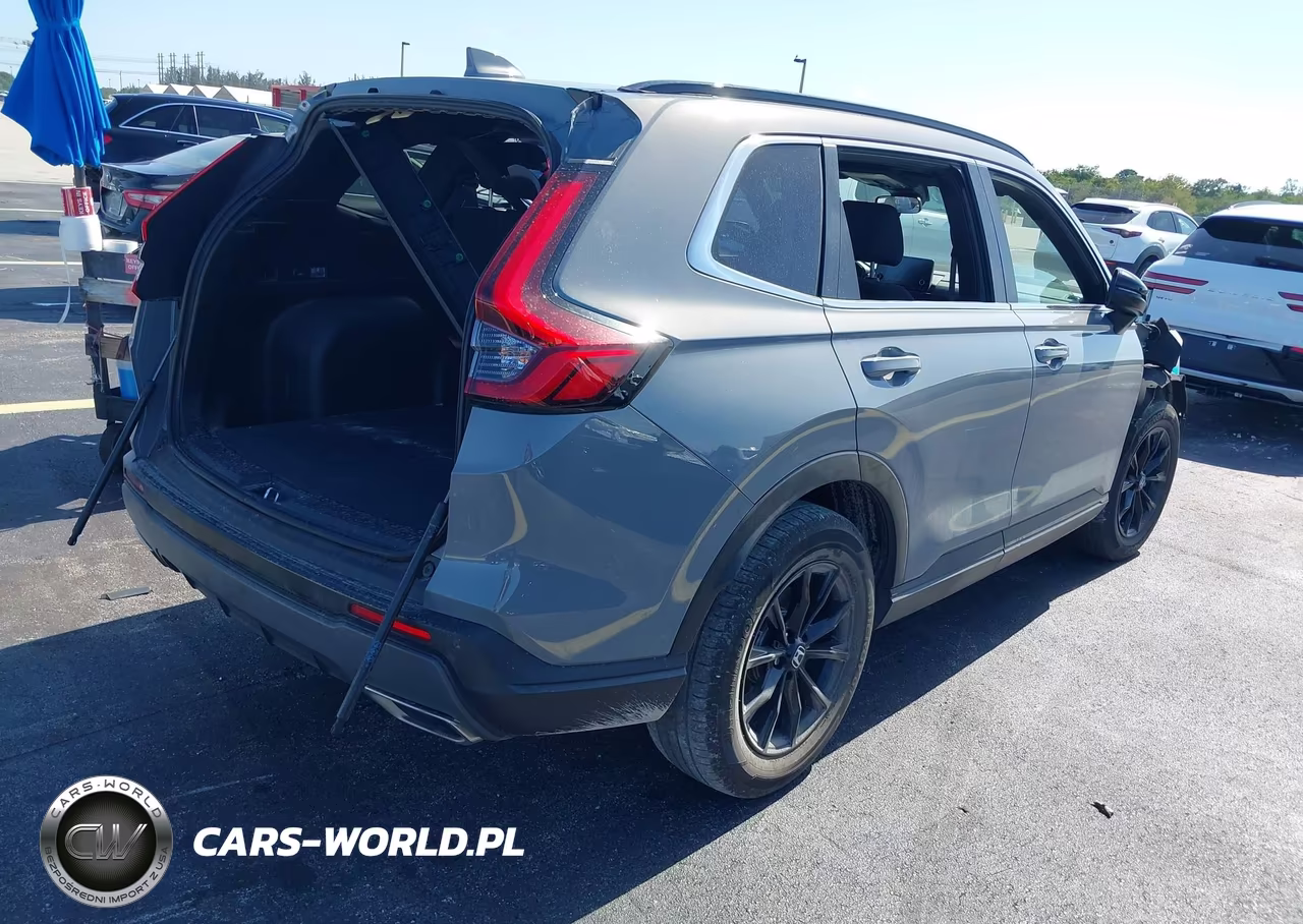 2025 Honda Cr-V Hybrid Sport VIN:7FARS5H56SE038341 - 4