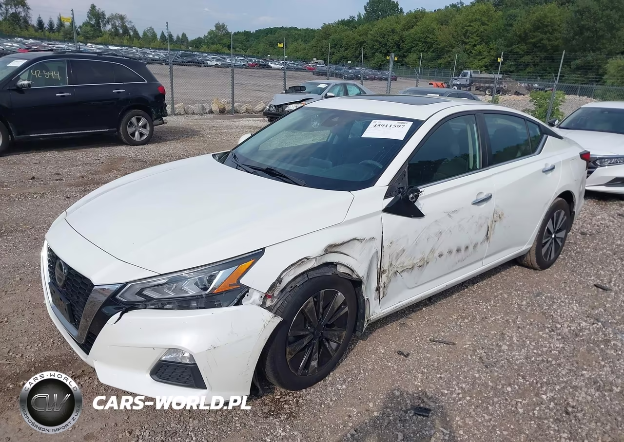 2021 Nissan Altima Sv Intelligent Awd VIN:1N4BL4DW9MN352644 - 2