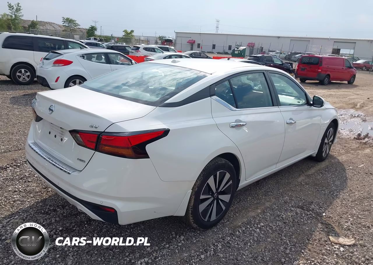 2021 Nissan Altima Sv Intelligent Awd VIN:1N4BL4DW9MN352644 - 4