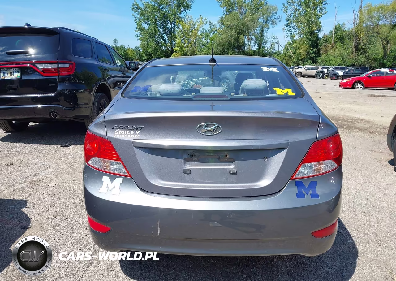 2014 Hyundai Accent Gls VIN:KMHCT4AE1EU686809 - 15