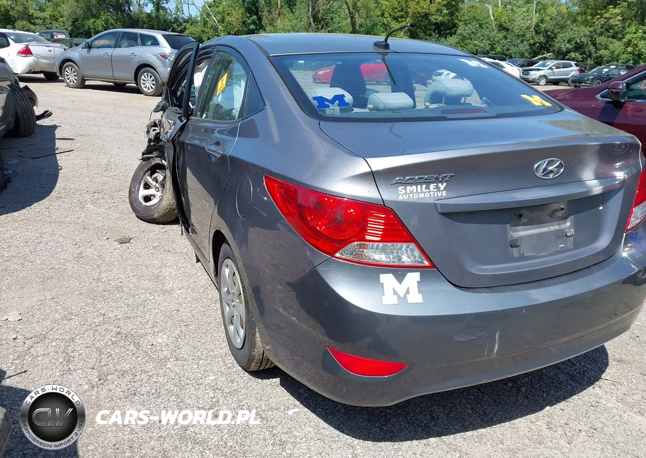 2014 Hyundai Accent Gls VIN:KMHCT4AE1EU686809 - 3