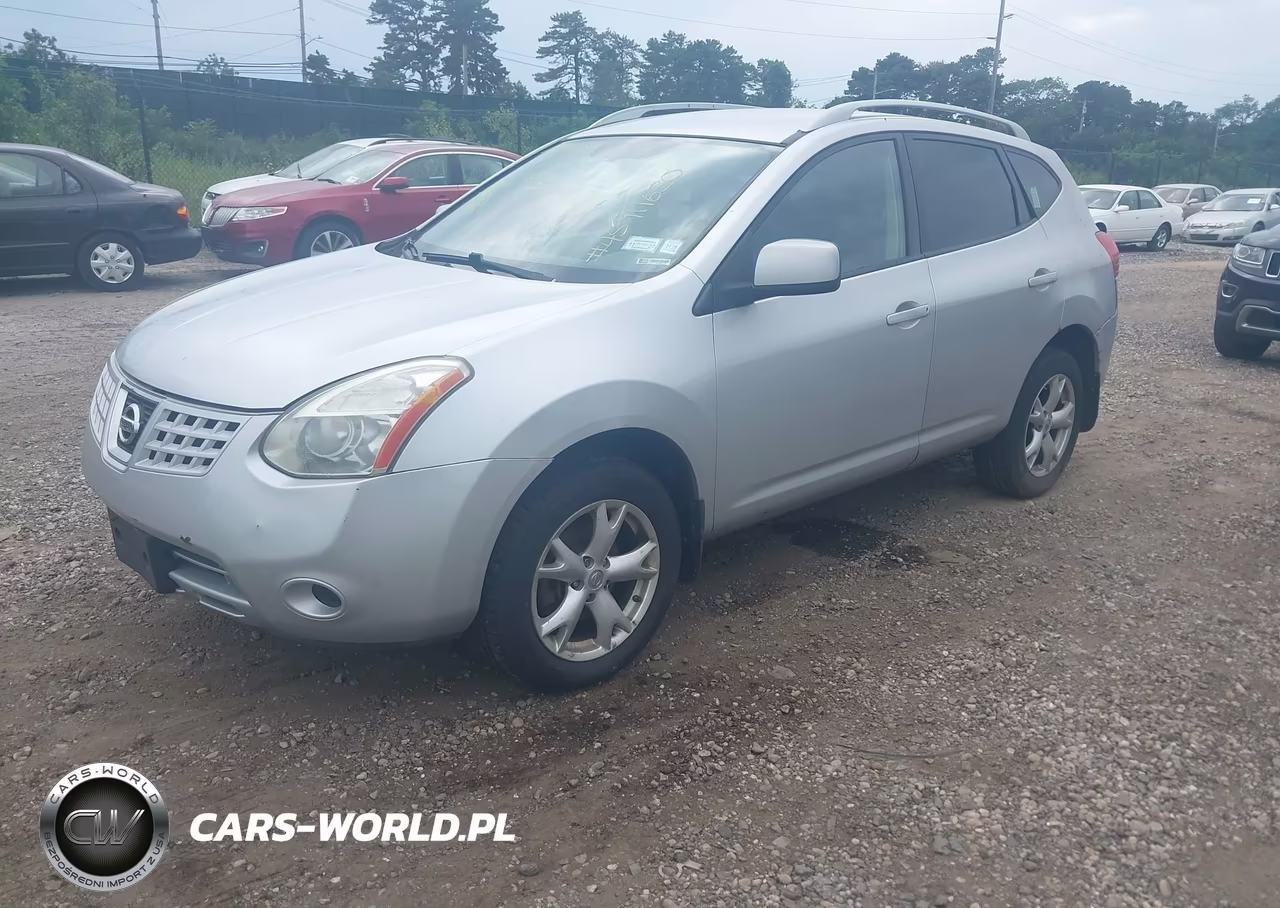 2009 Nissan Rogue Sl VIN:JN8AS58V89W192830 - 2