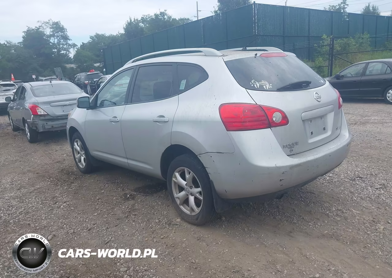 2009 Nissan Rogue Sl VIN:JN8AS58V89W192830 - 3