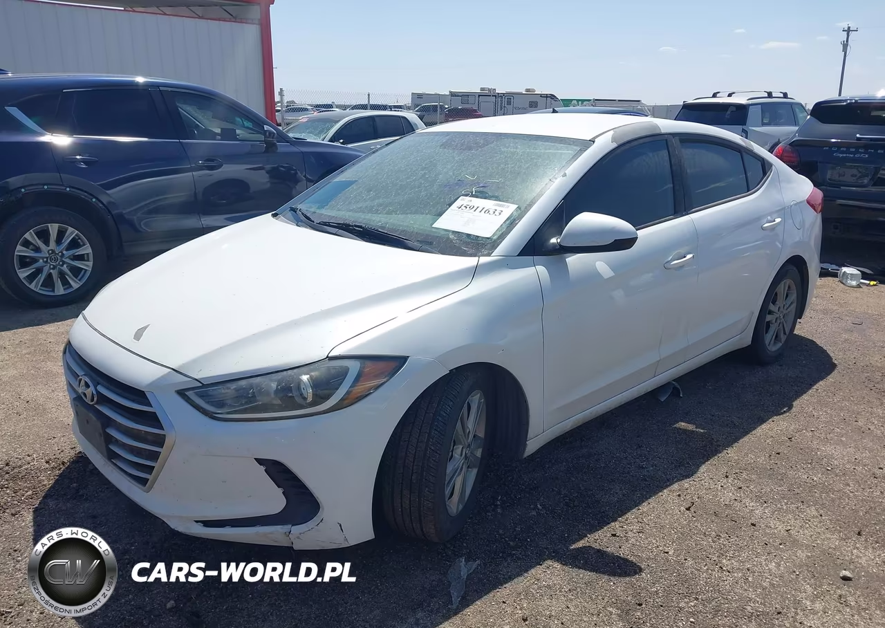 2017 Hyundai Elantra Se VIN:5NPD84LF0HH007238 - 2