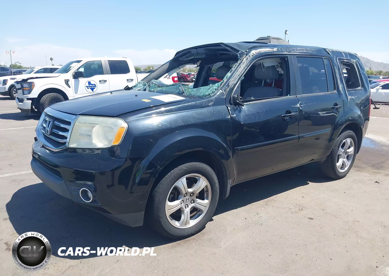 2014 Honda Pilot Ex-L VIN:5FNYF3H50EB003329 - 2