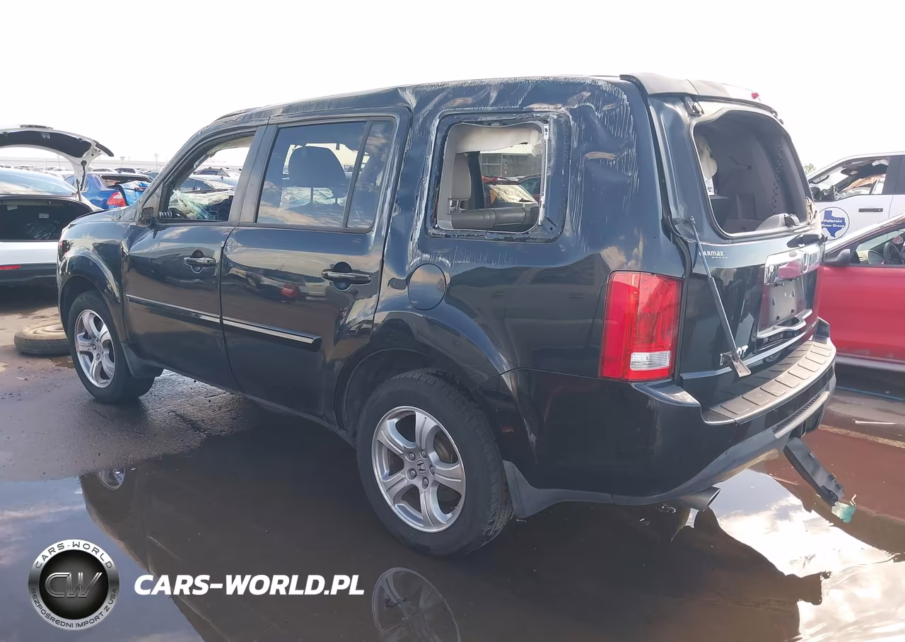 2014 Honda Pilot Ex-L VIN:5FNYF3H50EB003329 - 3