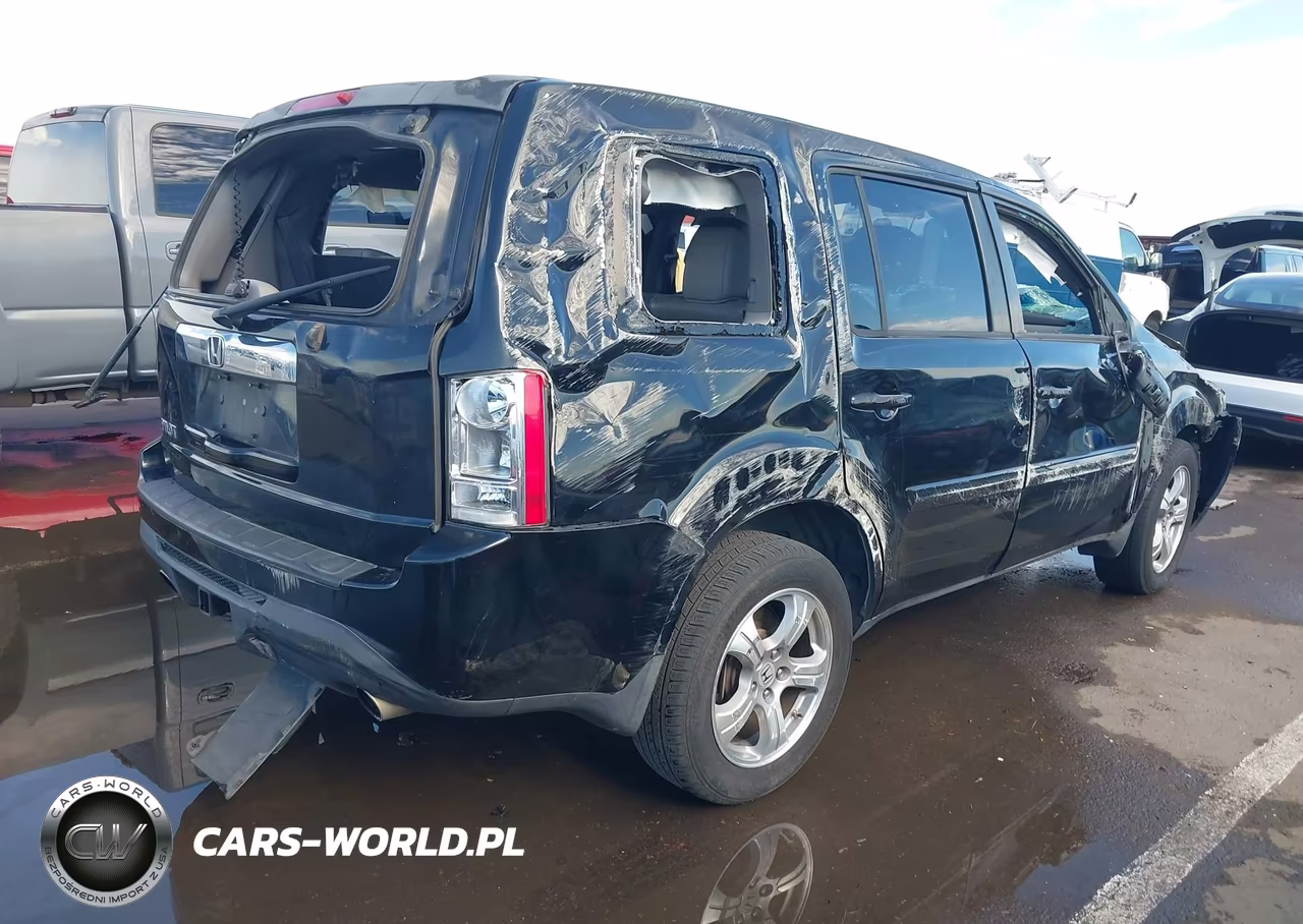 2014 Honda Pilot Ex-L VIN:5FNYF3H50EB003329 - 4