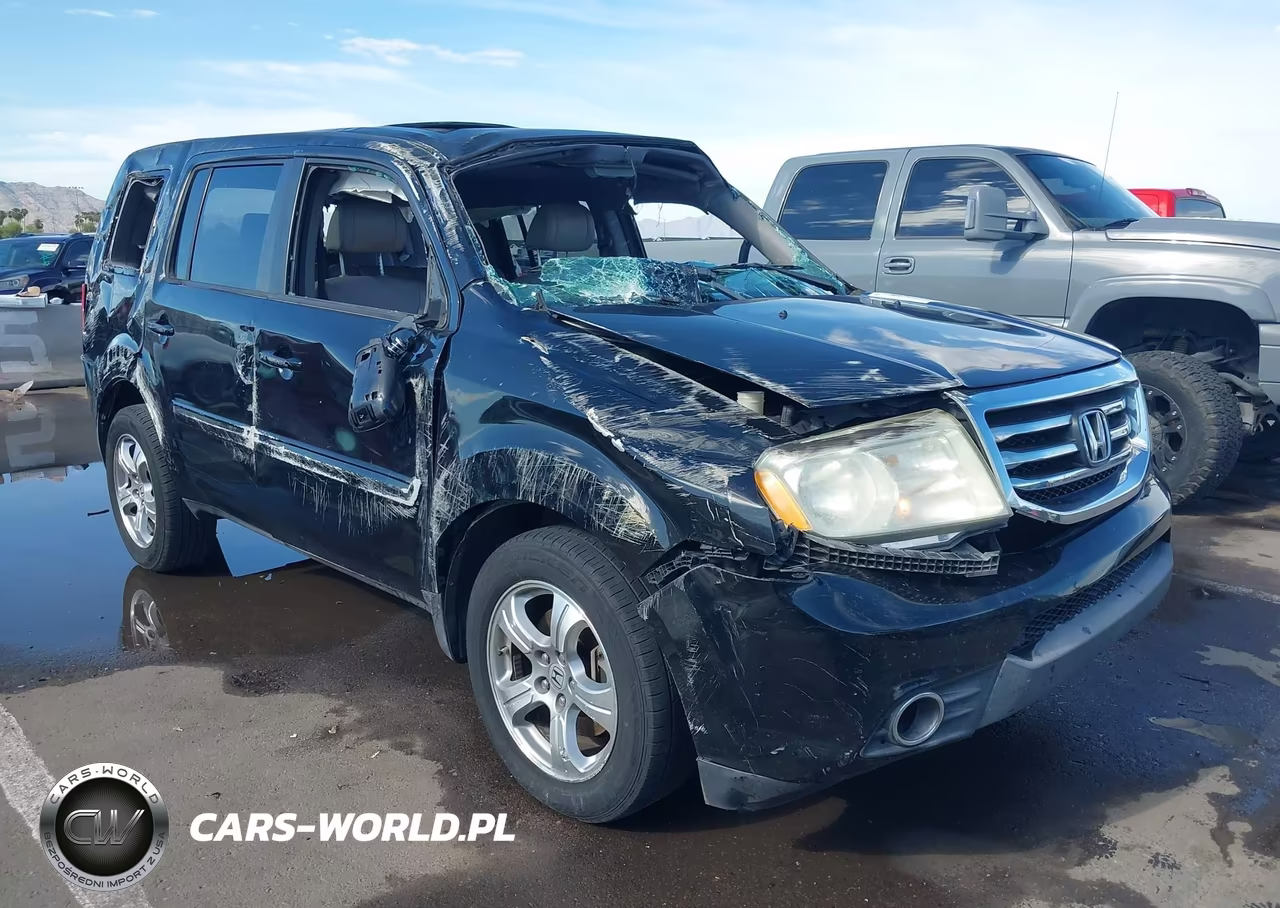 2014 Honda Pilot Ex-L VIN:5FNYF3H50EB003329 - 6
