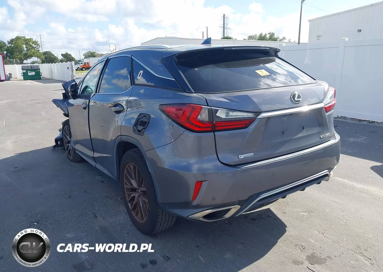2017 Lexus Rx 350 F Sport VIN:2T2BZMCAXHC132464 - 3