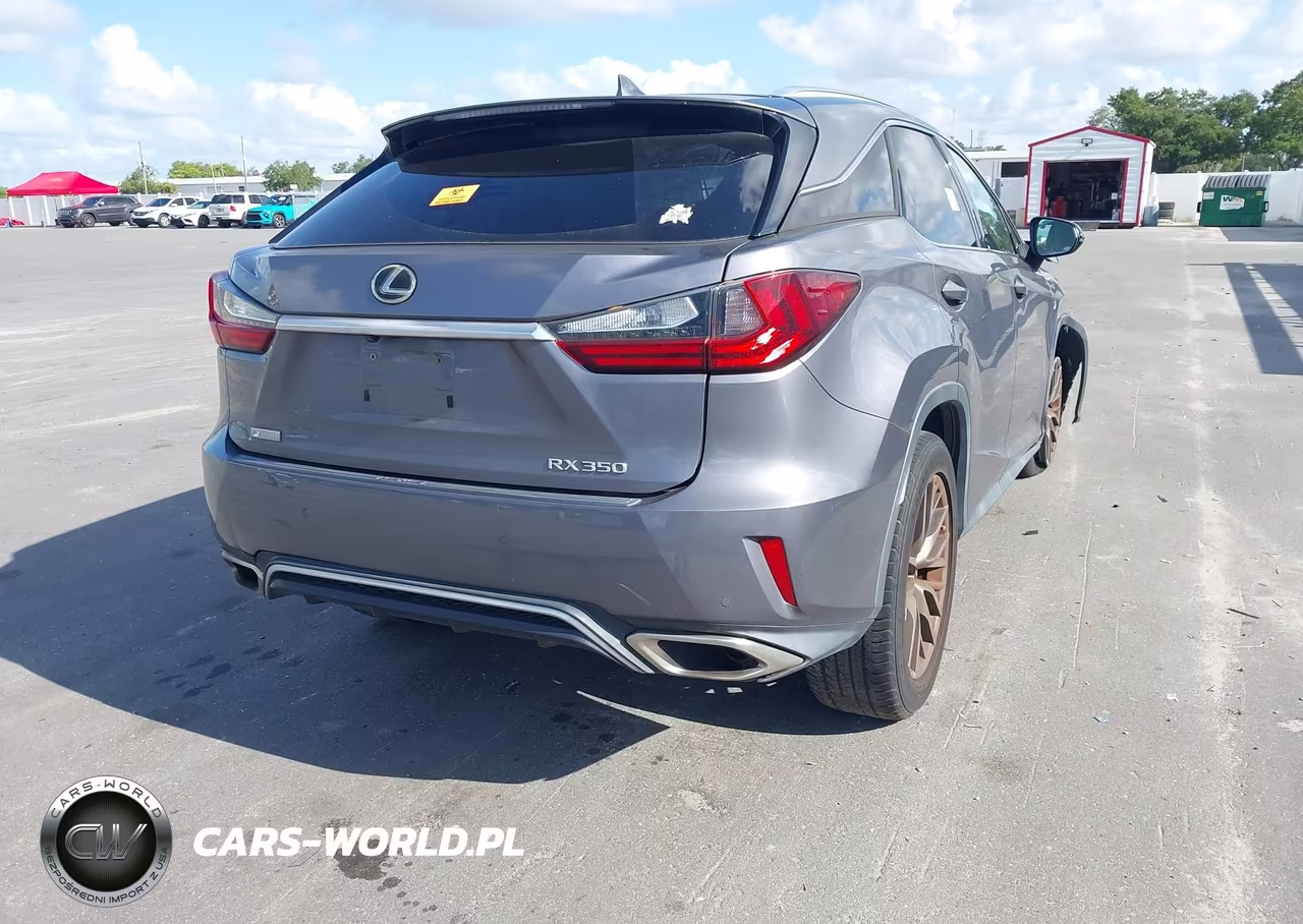2017 Lexus Rx 350 F Sport VIN:2T2BZMCAXHC132464 - 4