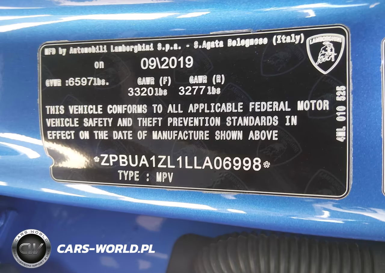 2020 Lamborghini Urus VIN:ZPBUA1ZL1LLA06998 - 9