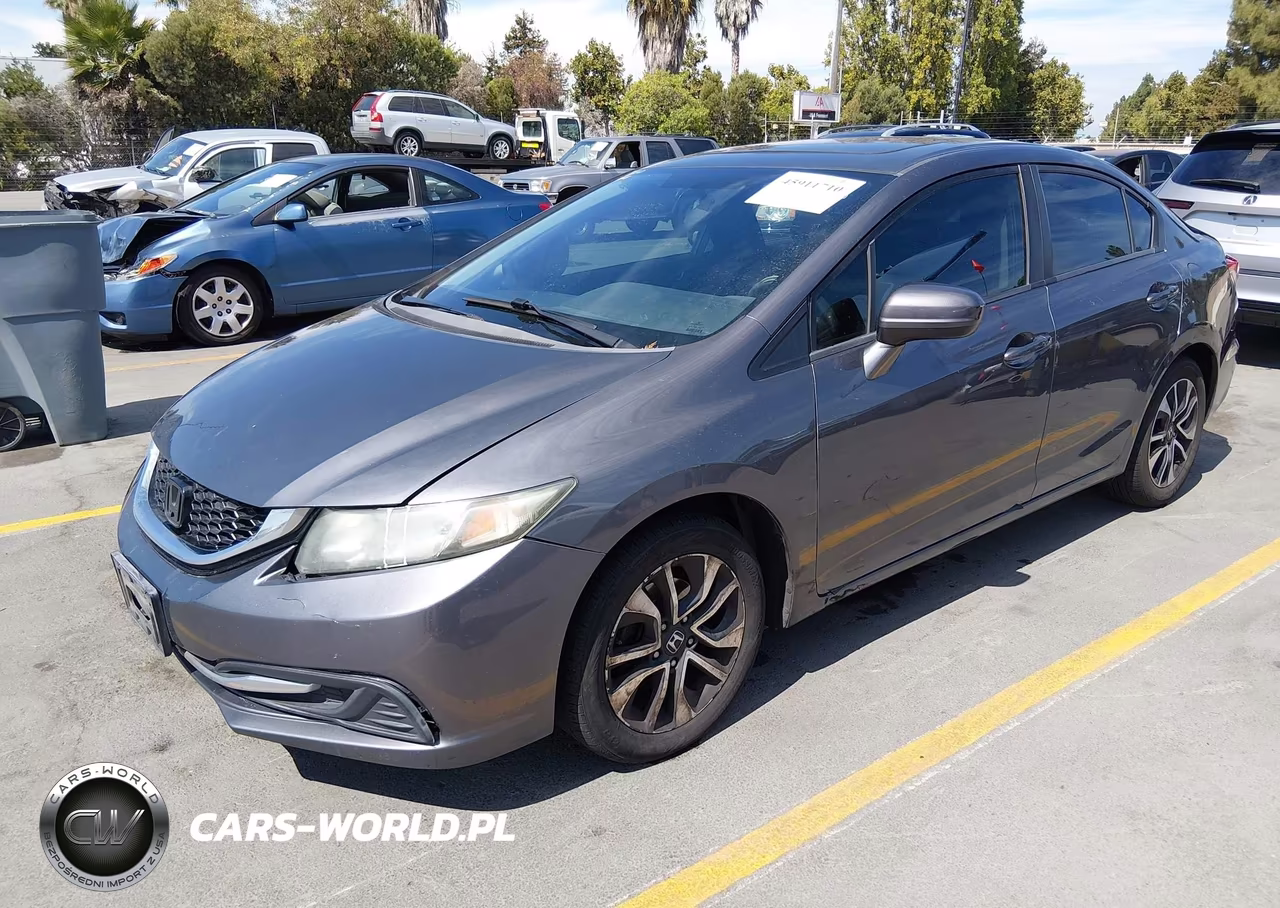 2015 Honda Civic Ex VIN:2HGFB2F85FH553066 - 2