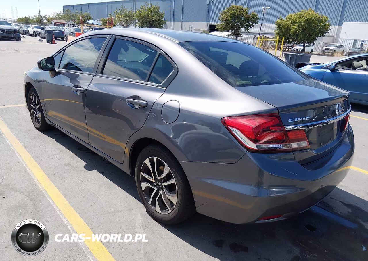 2015 Honda Civic Ex VIN:2HGFB2F85FH553066 - 3