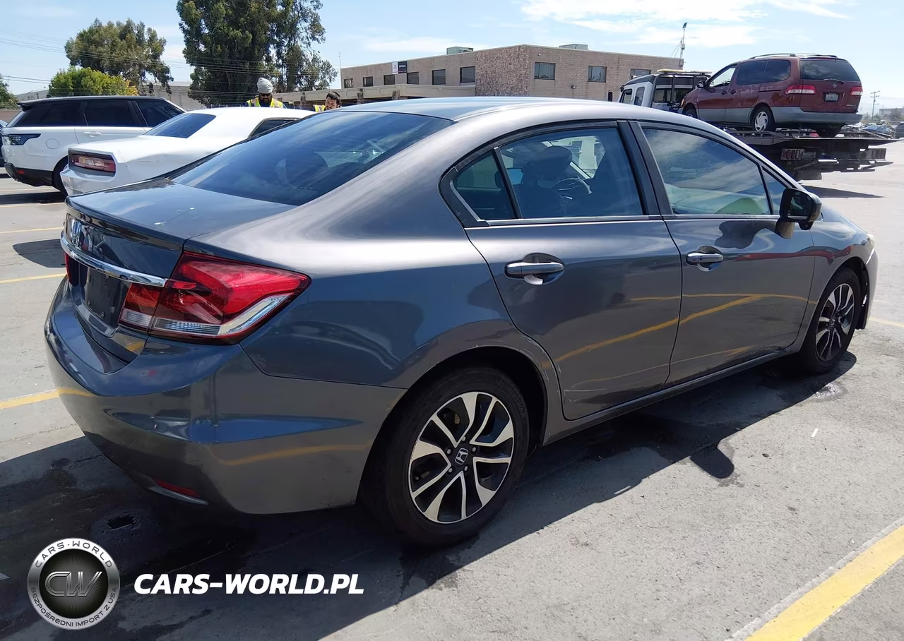 2015 Honda Civic Ex VIN:2HGFB2F85FH553066 - 4