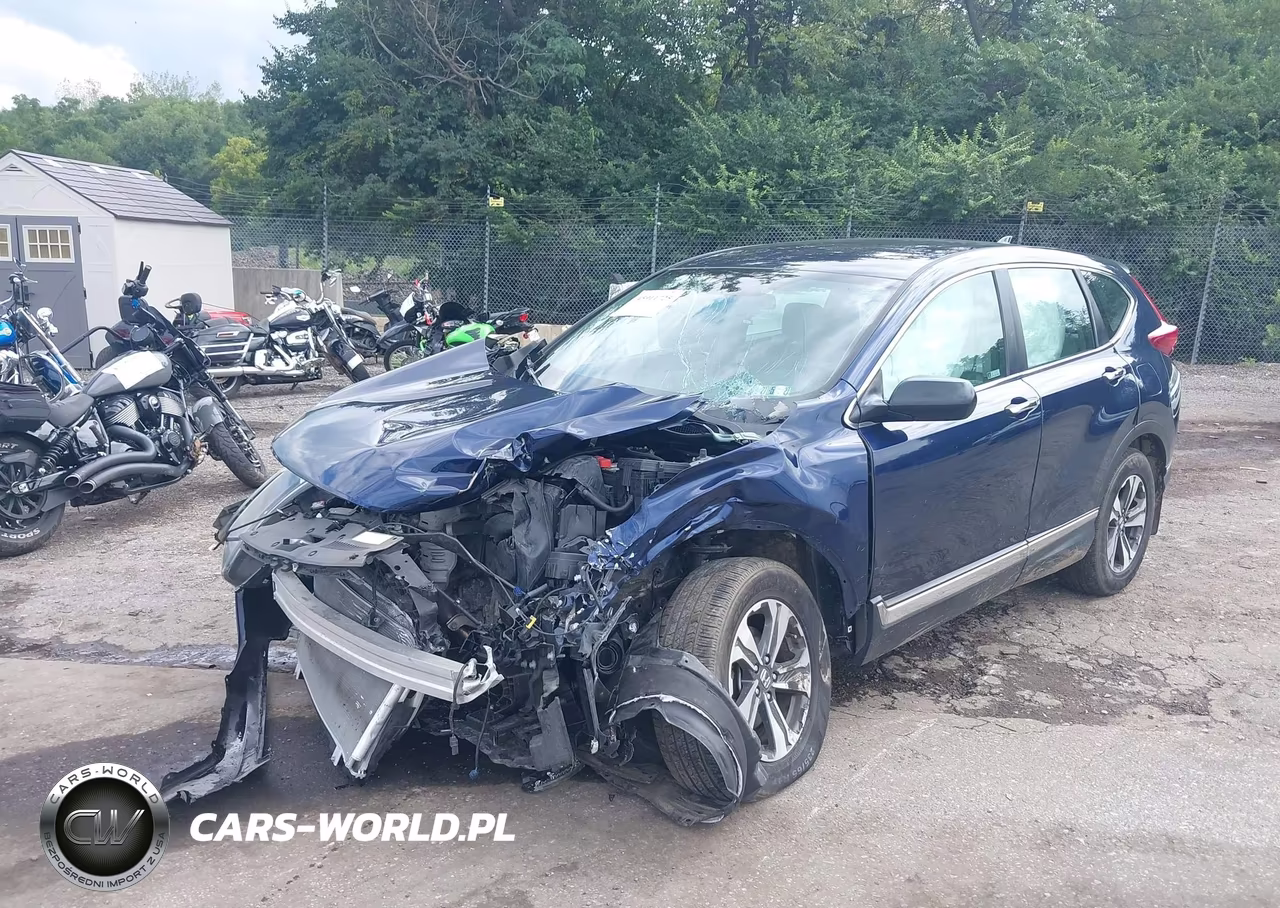 2019 Honda Cr-V Lx VIN:2HKRW6H32KH227199 - 2