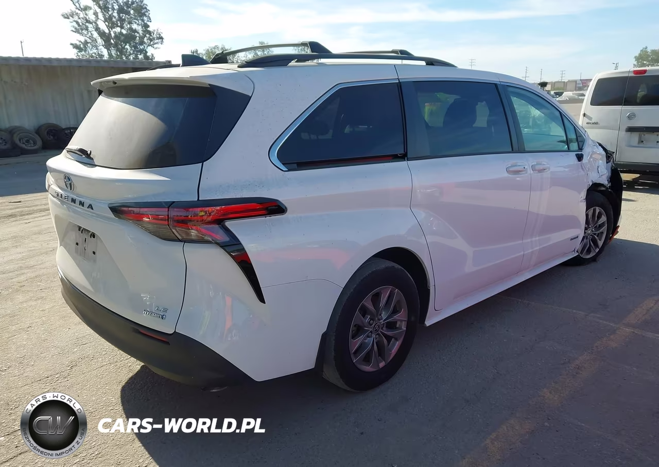 2021 Toyota Sienna Le VIN:5TDBRKEC4MS073310 - 4