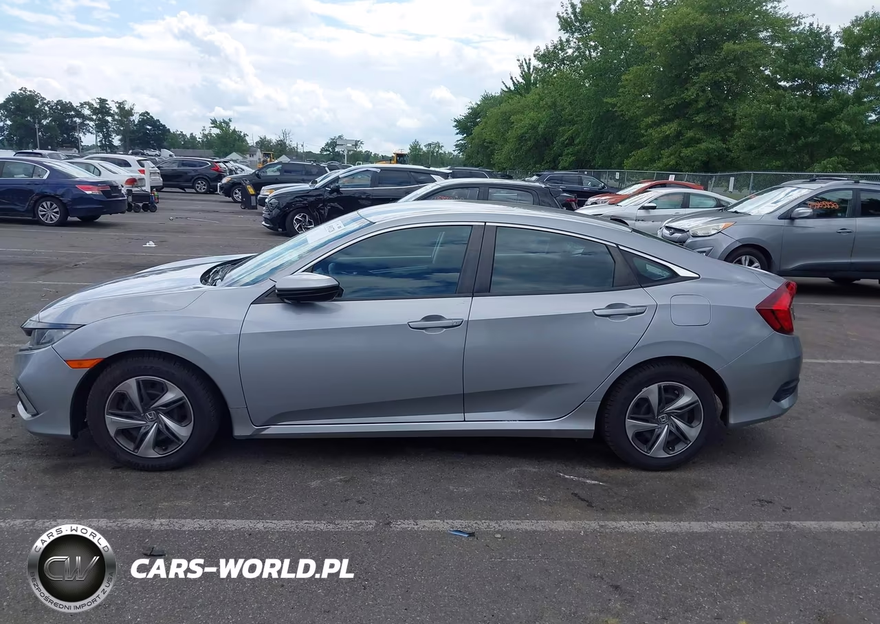 2020 Honda Civic Lx VIN:2HGFC2F67LH510467 - 14