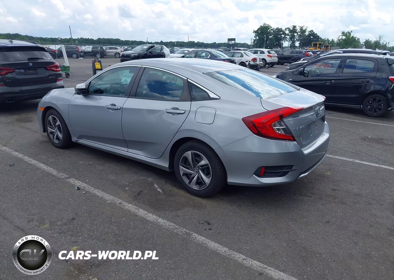 2020 Honda Civic Lx VIN:2HGFC2F67LH510467 - 3