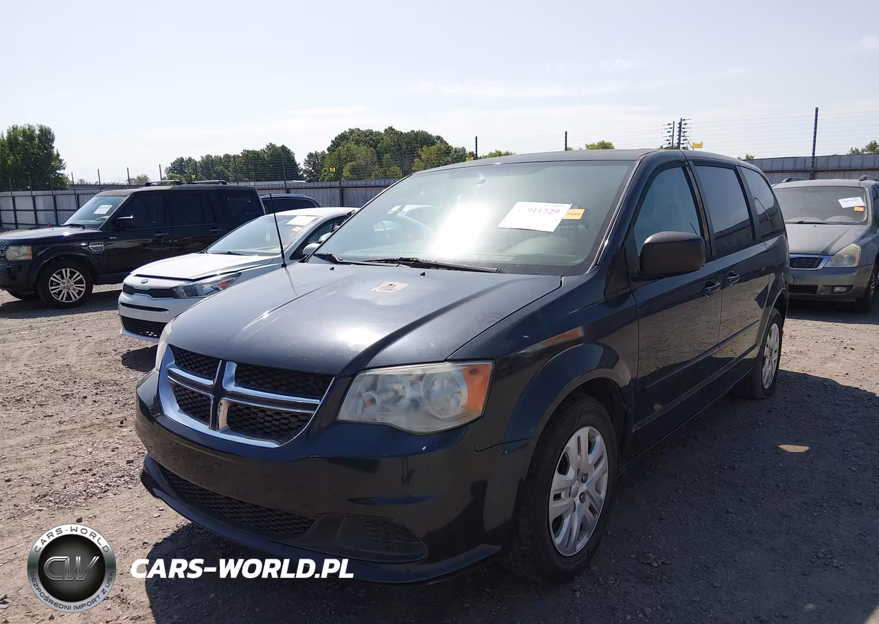2014 Dodge Grand Caravan Se VIN:2C4RDGBGXER319529 - 2