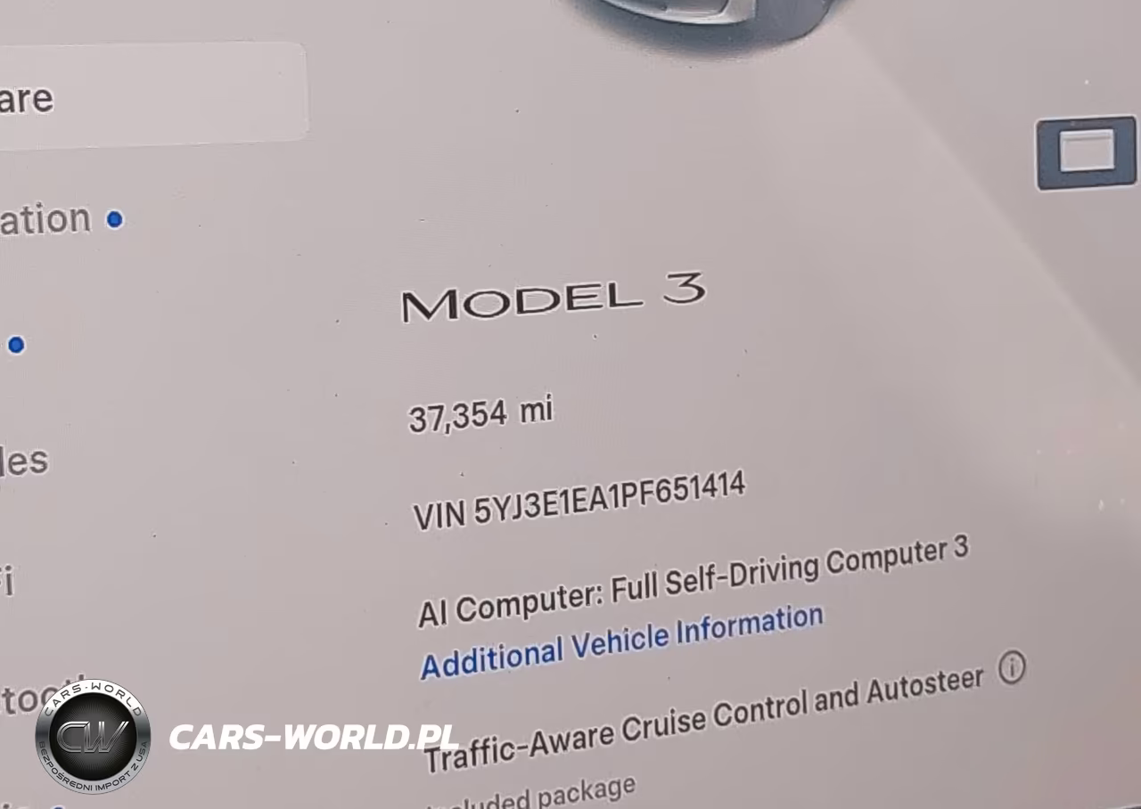 2023 Tesla Model 3 Rear-Wheel Drive VIN:5YJ3E1EA1PF651414 - 15