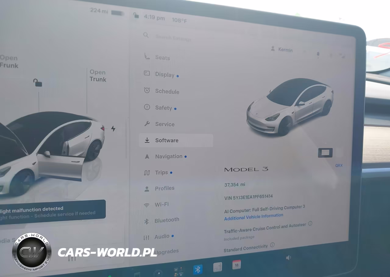 2023 Tesla Model 3 Rear-Wheel Drive VIN:5YJ3E1EA1PF651414 - 7