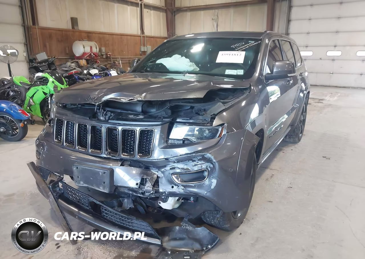 2016 Jeep Grand Cherokee Overland VIN:1C4RJFCG2GC316301 - 6