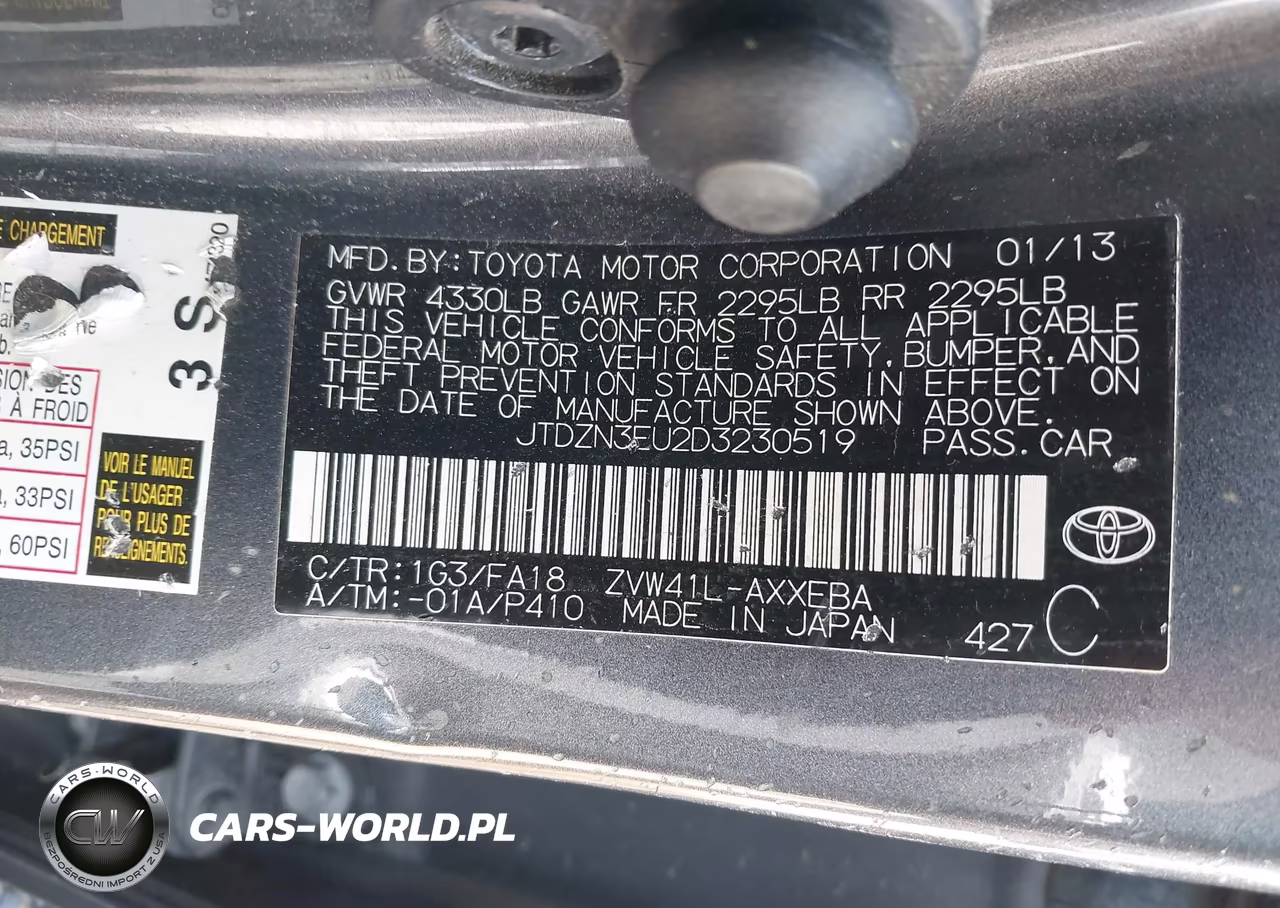 2013 Toyota Prius V Three VIN:JTDZN3EU2D3230519 - 9