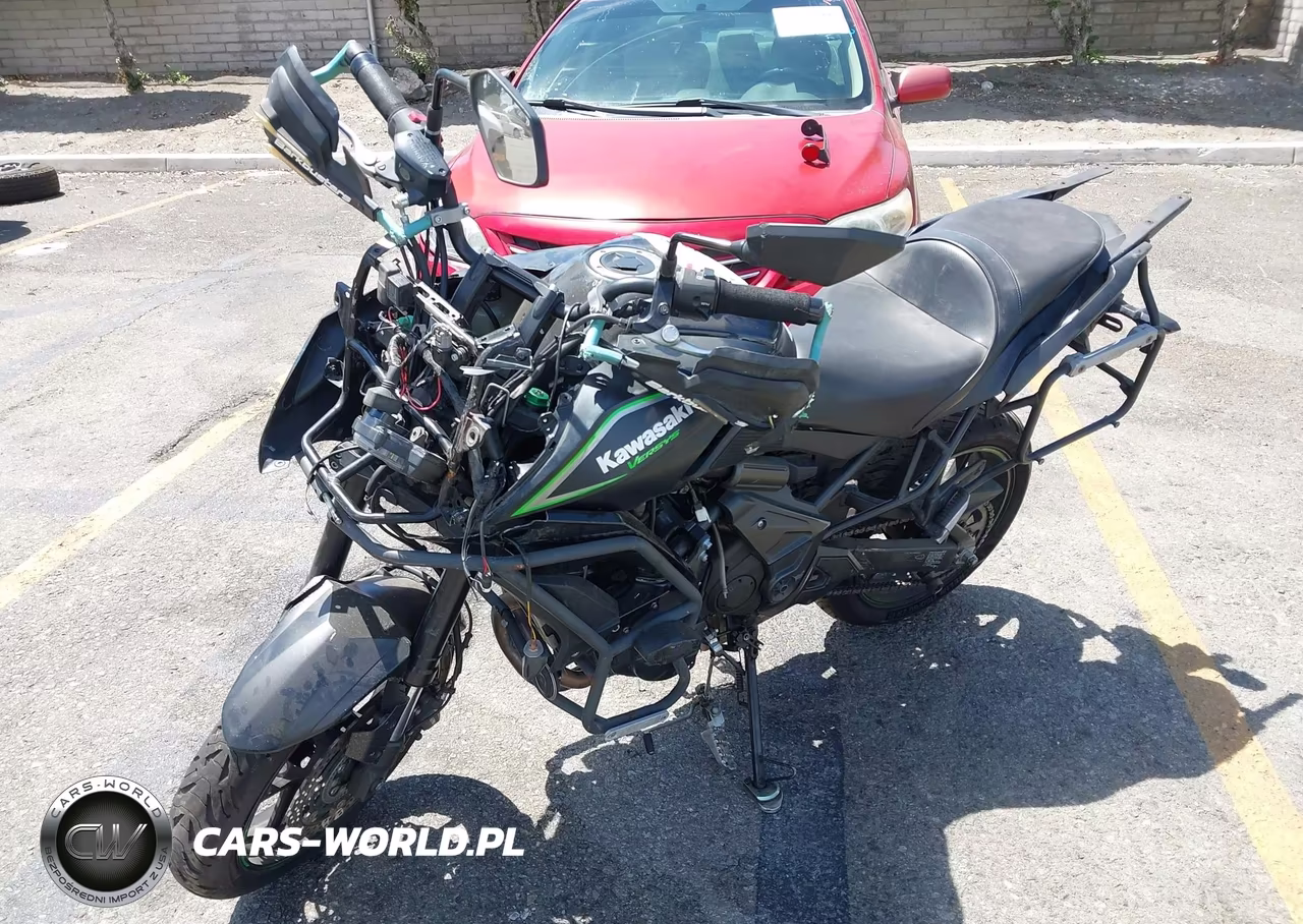 2017 Kawasaki Kle650 F-Lt VIN:JKALEEF18HDA18338 - 2