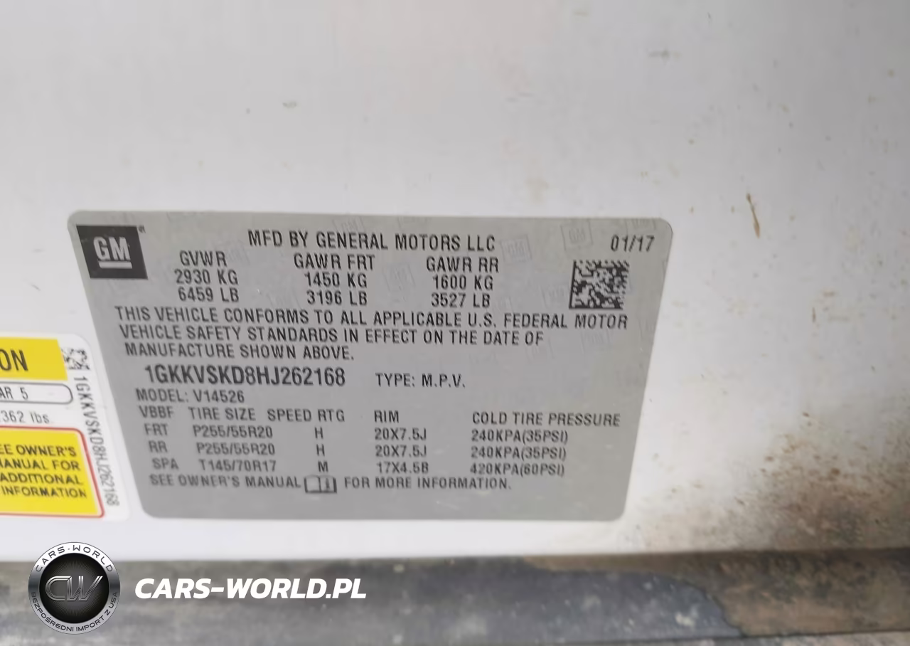 2017 GMC Acadia Limited VIN:1GKKVSKD8HJ262168 - 9