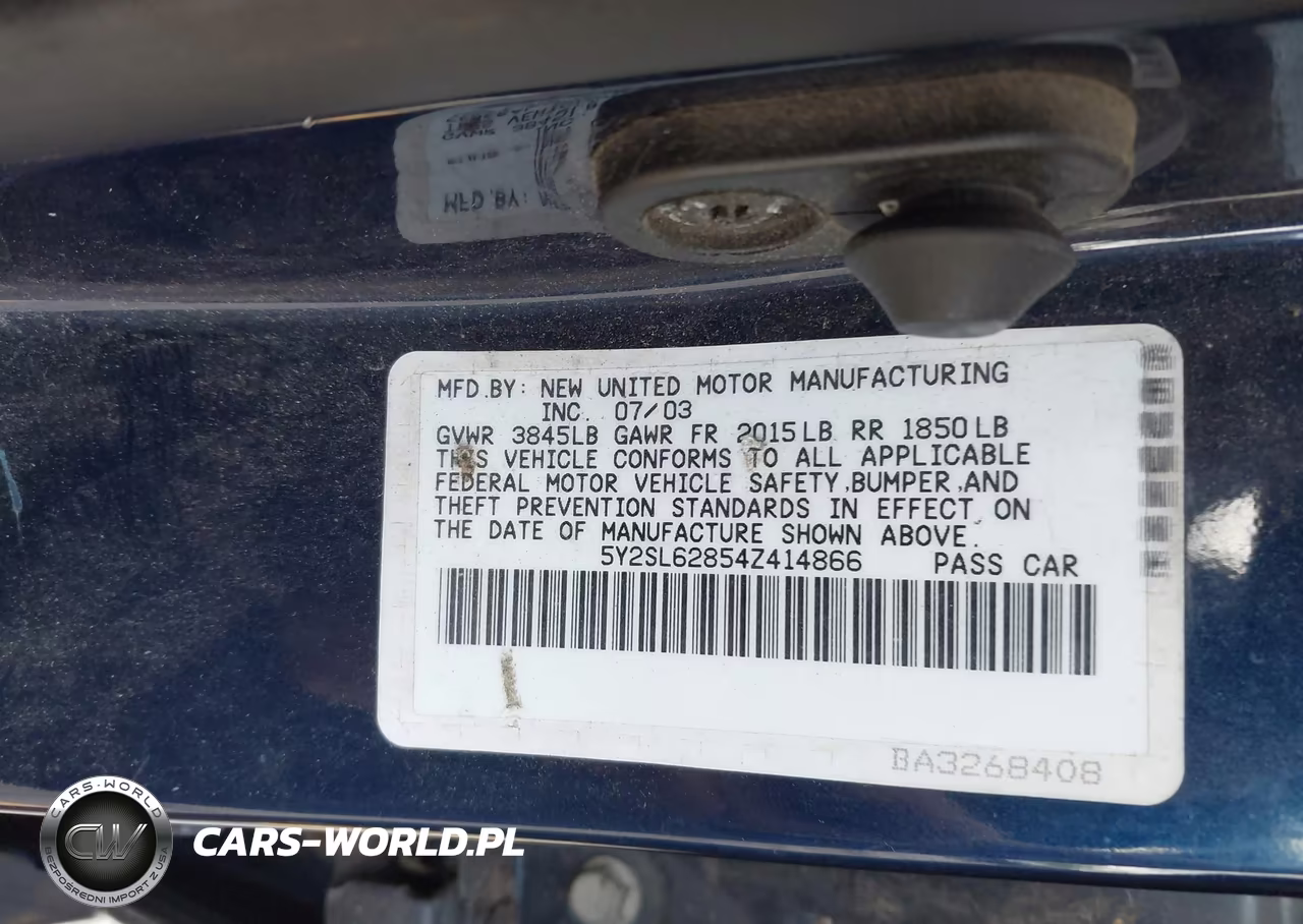 2004 Pontiac Vibe VIN:5Y2SL62854Z414866 - 9