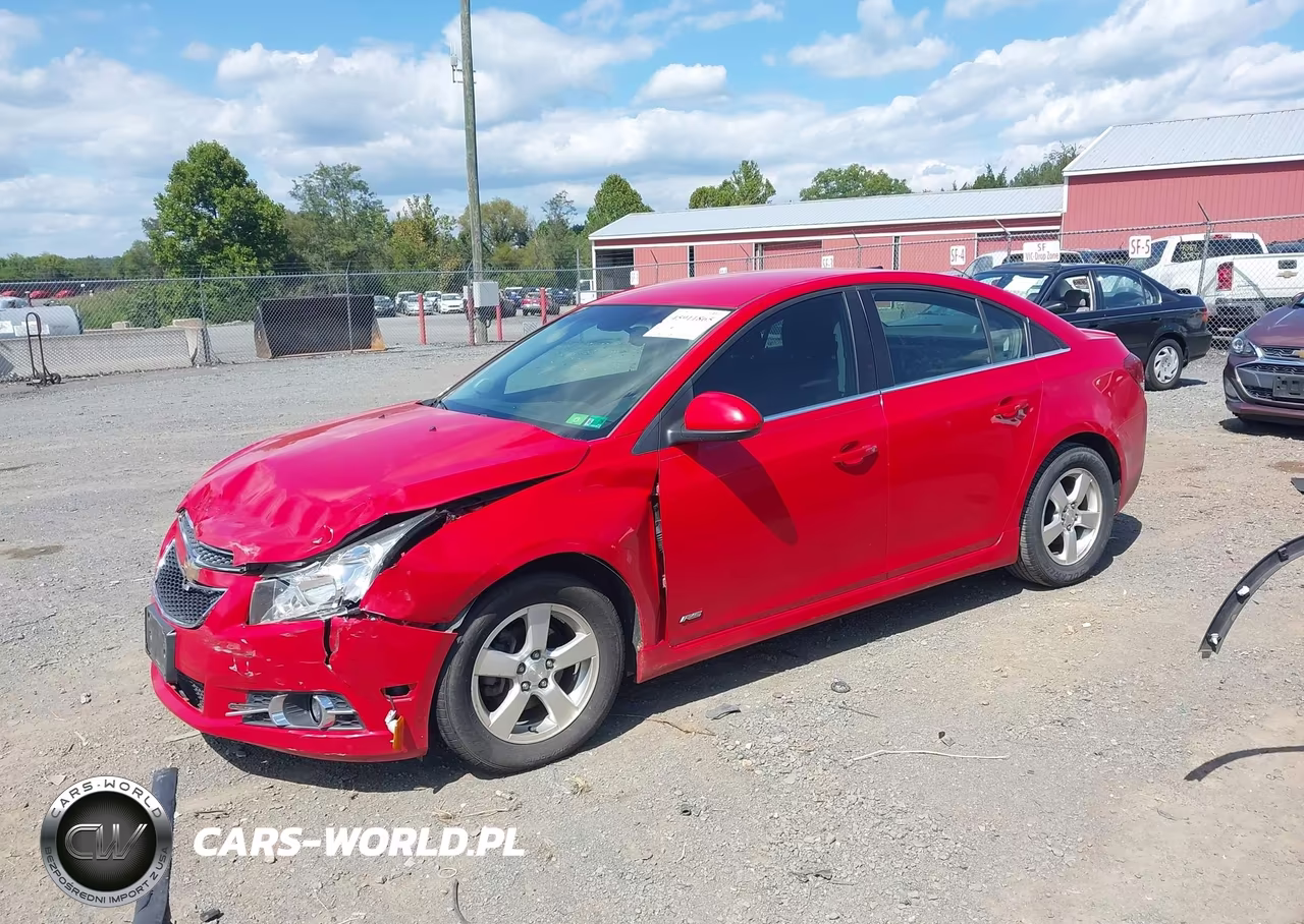 2012 Chevrolet Cruze 1Lt VIN:1G1PF5SC5C7136632 - 2