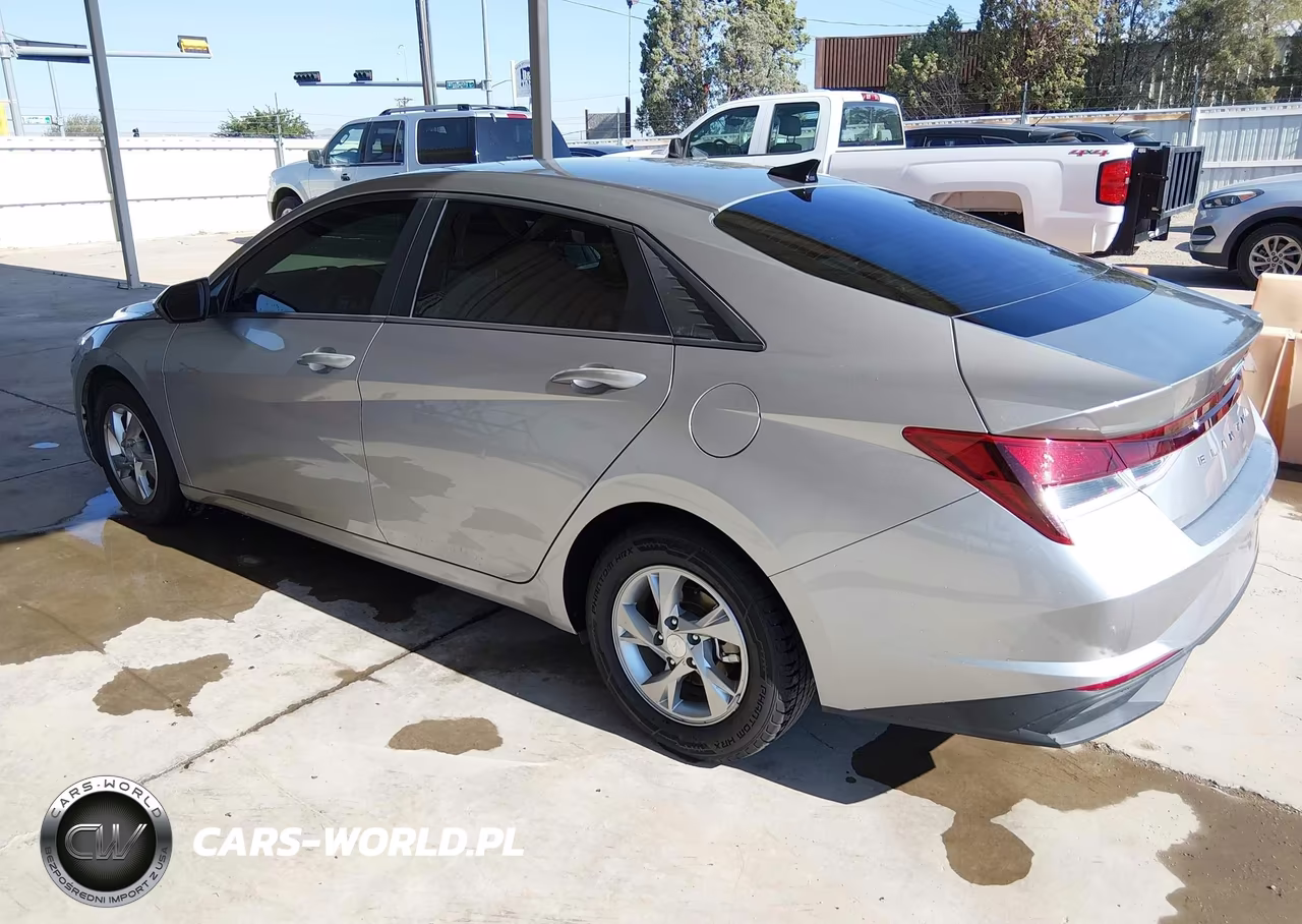 2021 Hyundai Elantra Se VIN:5NPLL4AG0MH050039 - 3