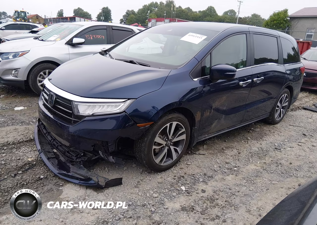 2024 Honda Odyssey Touring VIN:5FNRL6H88RB044113 - 2