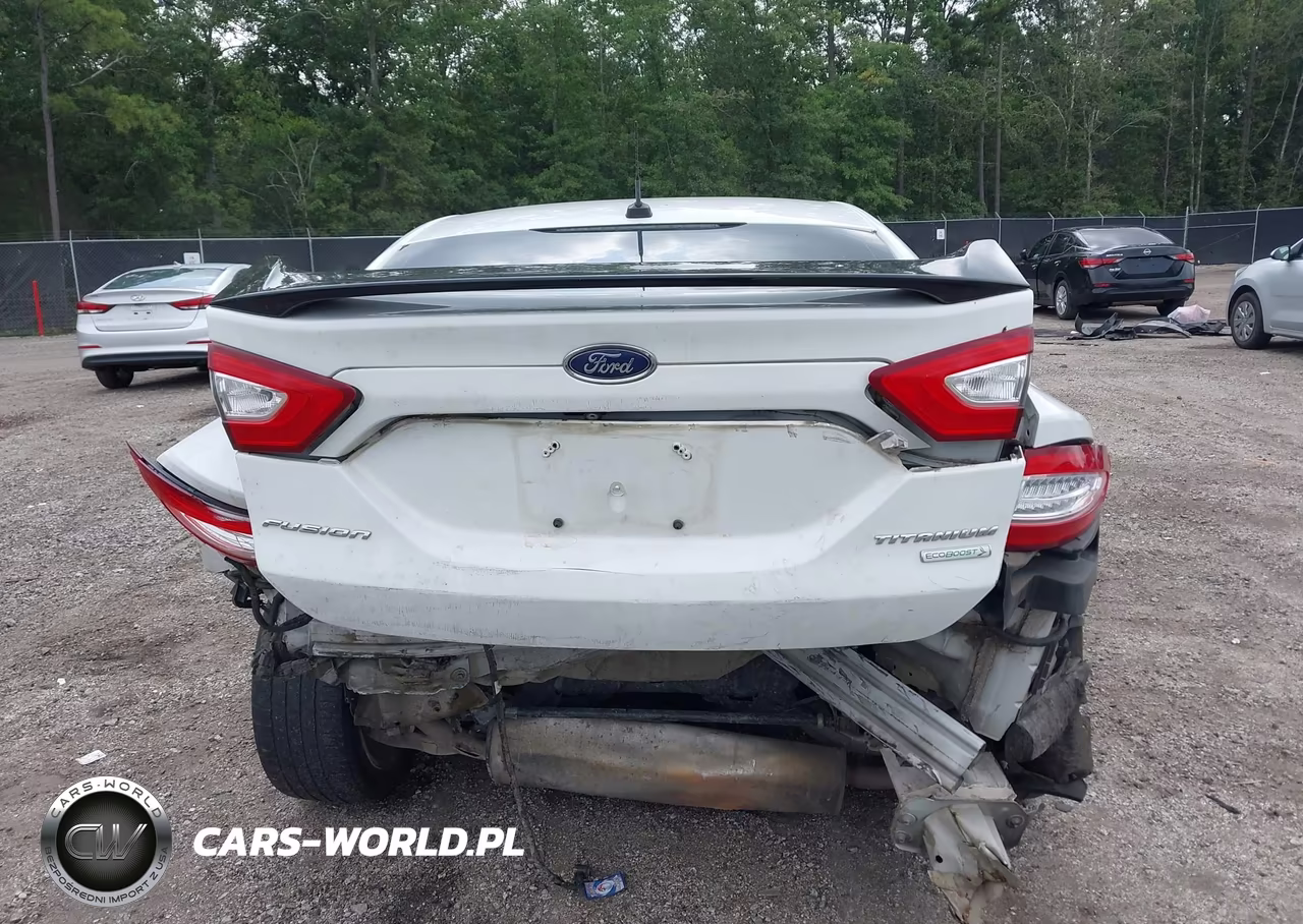 2015 Ford Fusion Titanium VIN:3FA6P0K97FR238329 - 16