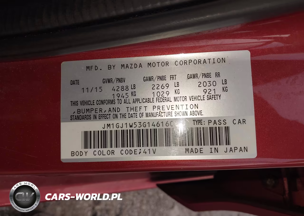 2016 Mazda Mazda6 I Grand Touring VIN:JM1GJ1W53G1461606 - 9