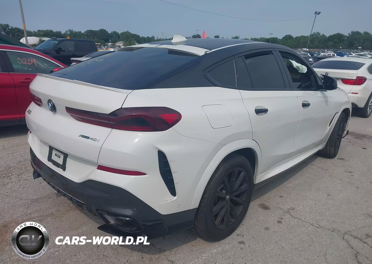 2021 BMW X6 xDrive40I VIN:5UXCY6C00M9G01948 - 4
