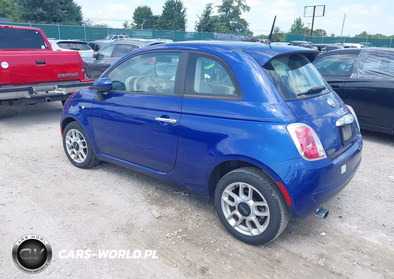 2013 Fiat 500 Pop VIN:3C3CFFAR1DT515386 - 3