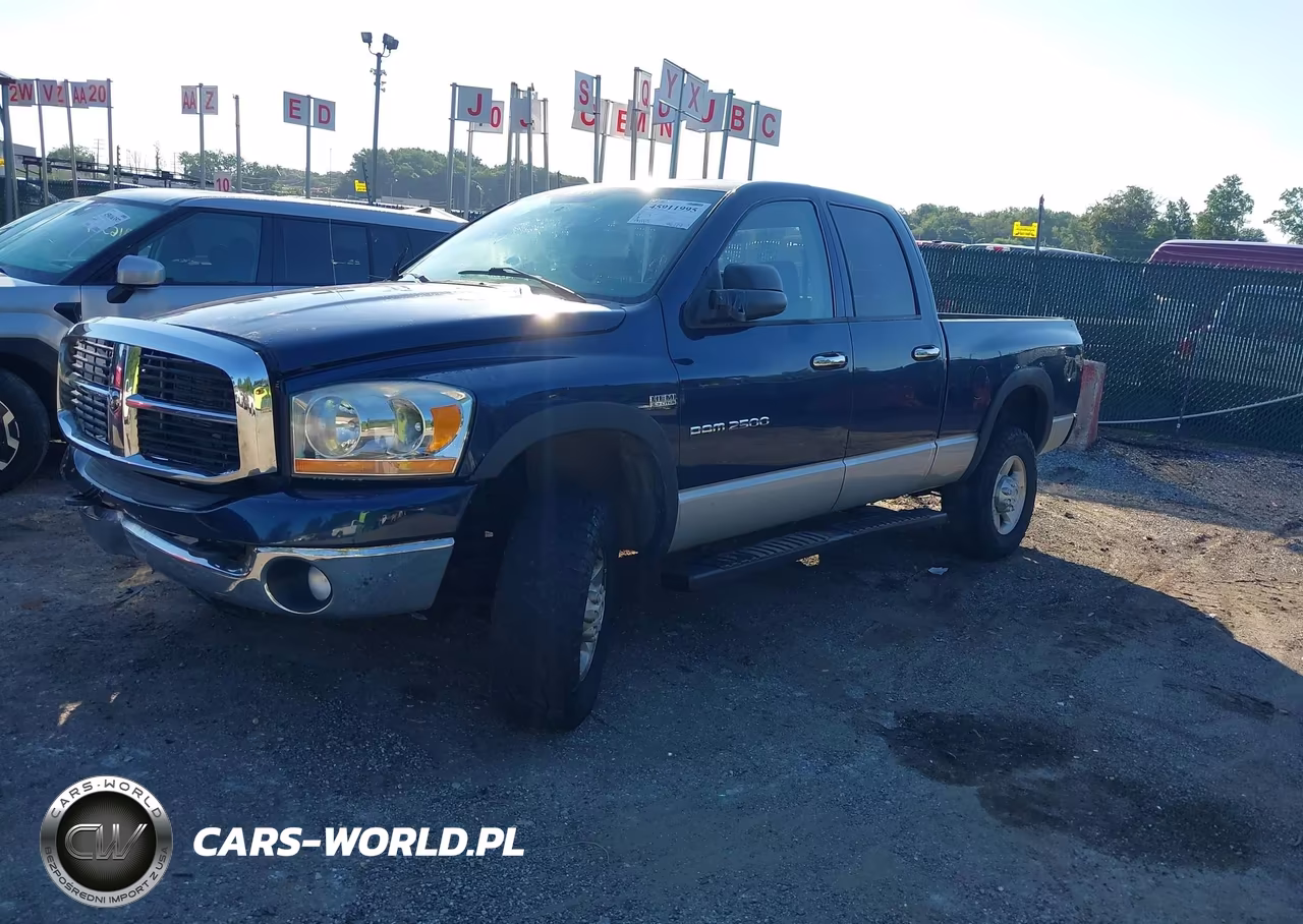 2006 Dodge Ram 2500 Slt-Trx4 Off Road-Sport-Power Wagon VIN:1D7KS28D56J240398 - 2