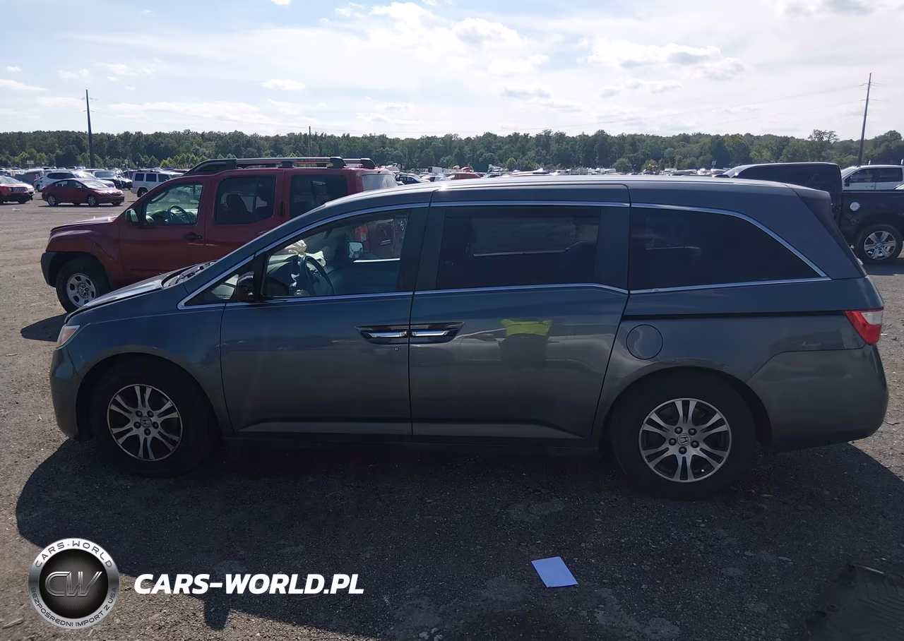 2013 Honda Odyssey Ex-L VIN:5FNRL5H67DB065701 - 14