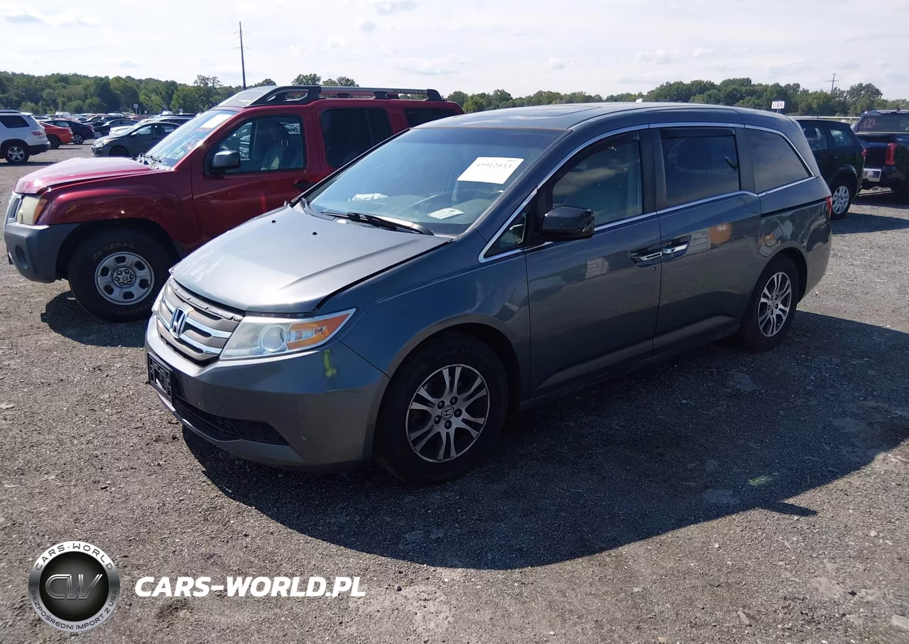 2013 Honda Odyssey Ex-L VIN:5FNRL5H67DB065701 - 2