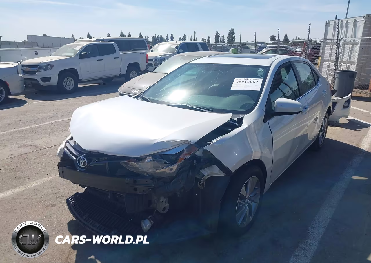 2015 Toyota Corolla Le Eco Premium VIN:5YFBPRHE4FP205456 - 2